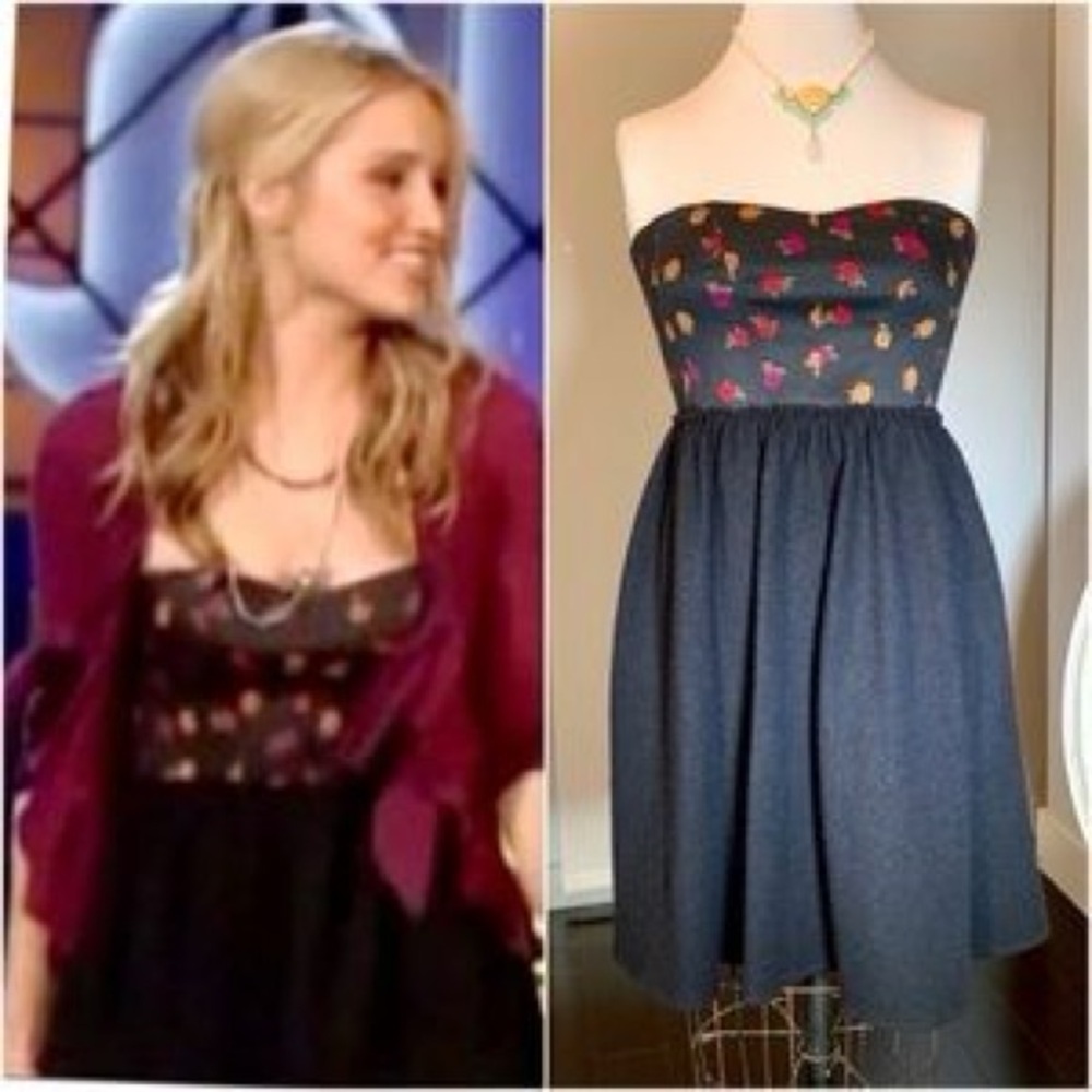Maple (Anthropologie) Dress | ASO Dianna Agron & Taylor Swift | Small